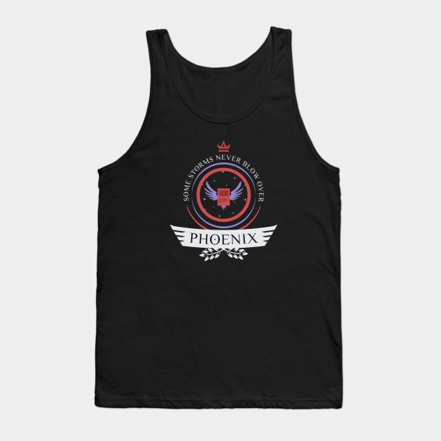 Phoenix Life Tank Top by epicupgrades